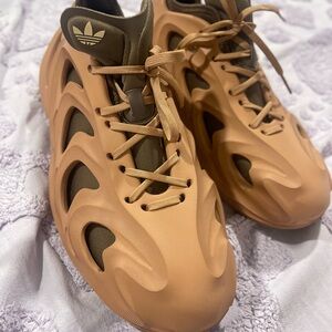 Adidas Men's Tan and Brown Sneakers AdiFOM